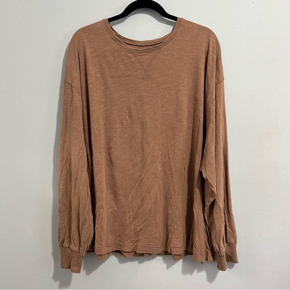 Brown Long Sleeve Shirt